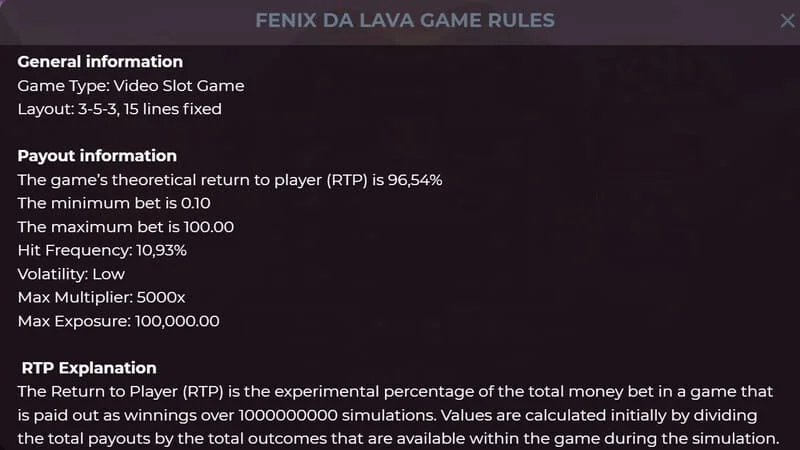 Fenix da Lava – stałe Jackpoty Mini, Minor, Major i Grand